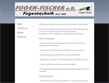 Tablet Screenshot of fugen-fischer.com